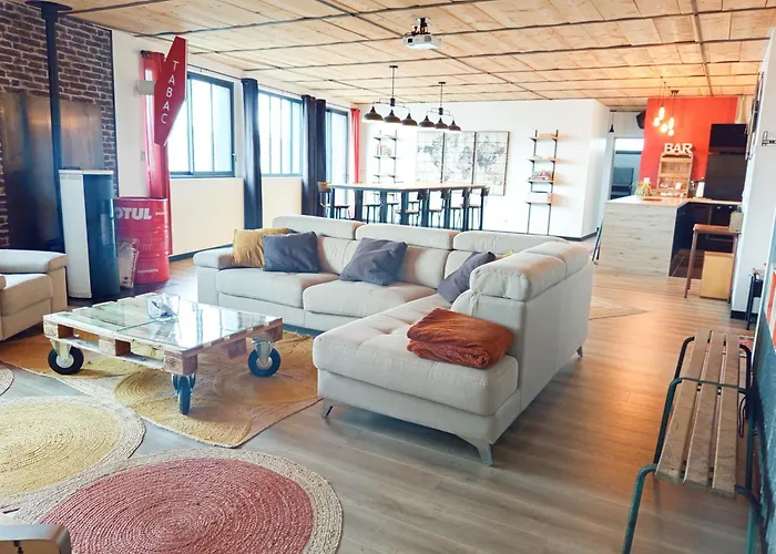 Magnifique Loft Urbain Centre, Gare Et Parking Prive