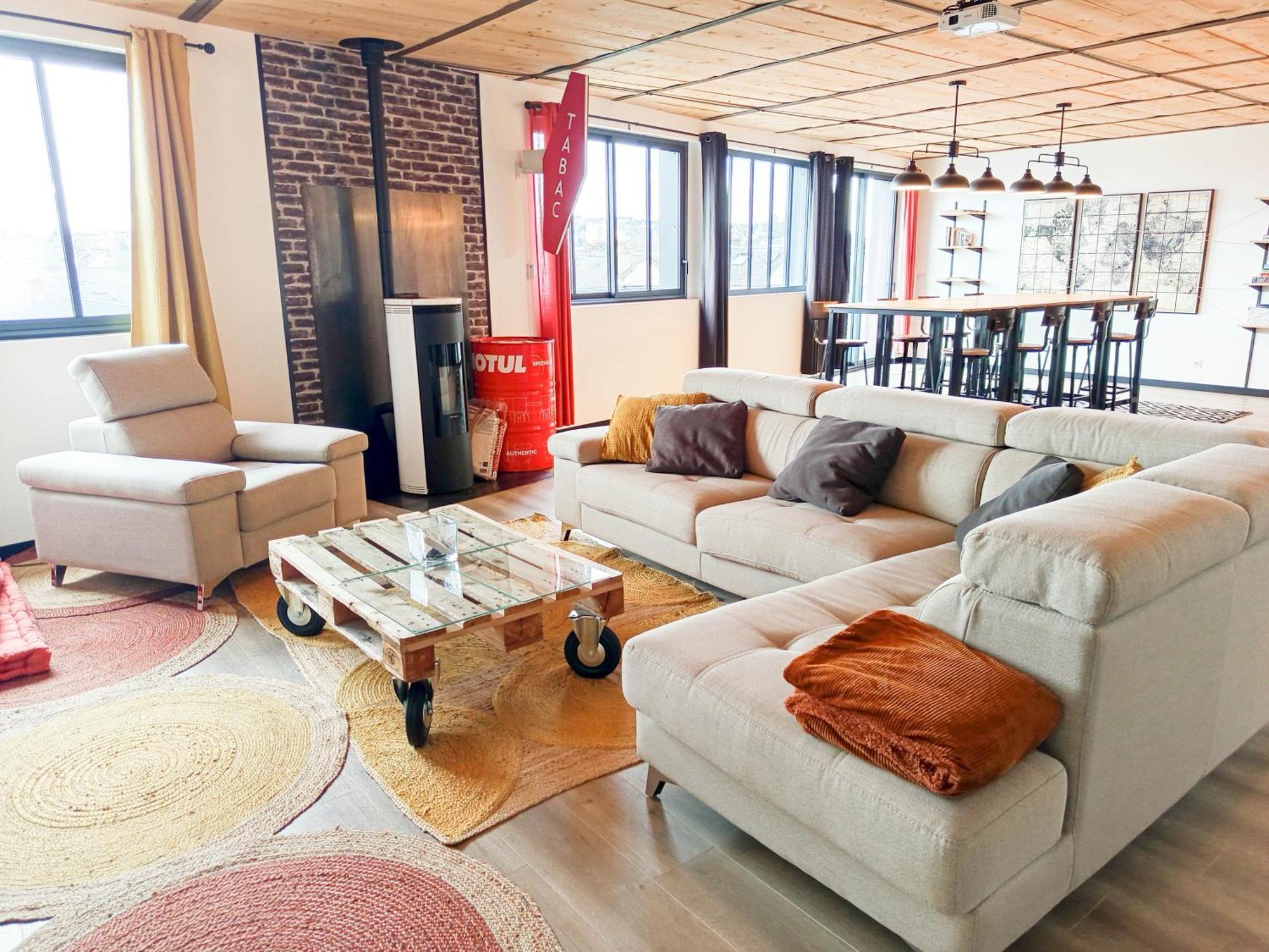 Appartement Magnifique Loft Urbain Centre, Gare Et Parking Prive Le Mans